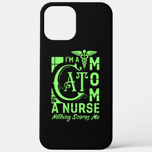 Coques Case-Mate iPhone Mom Cat Nurse (Verso)