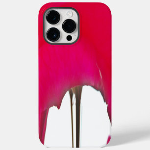 Coque Case-Mate iPhone Moment capturé : Une Élégance Pétale Rose Rouge