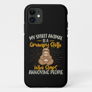 Case-Mate iPhone Case Mon animal spirituel est un soigneur de paresseux