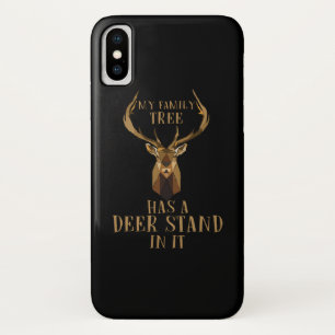 Case-Mate iPhone Case Mon Arbre Familial A Un Deer Stand Dans La Chasse