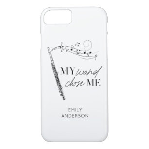 Case-Mate iPhone Case Mon baguette me choisit la citation noire et blanc