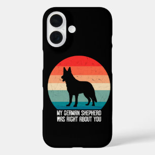 Coque Pour iPhone 16 Mon berger allemand avait raison à votre sujet Chi