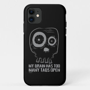 Case-Mate iPhone Case MON CERVEAU A TROP D'ONGLETS OUVERTS drôle