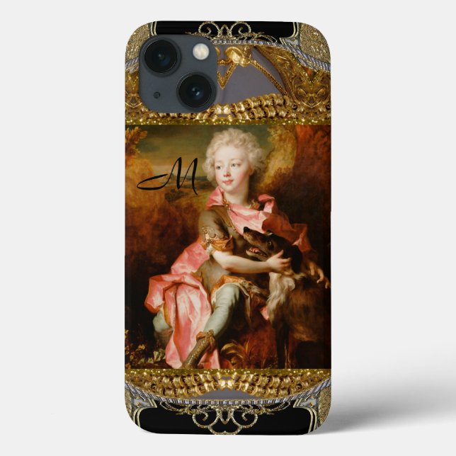 Coques Case-Mate iPhone Mon Chien Préféré Monogram (Verso)