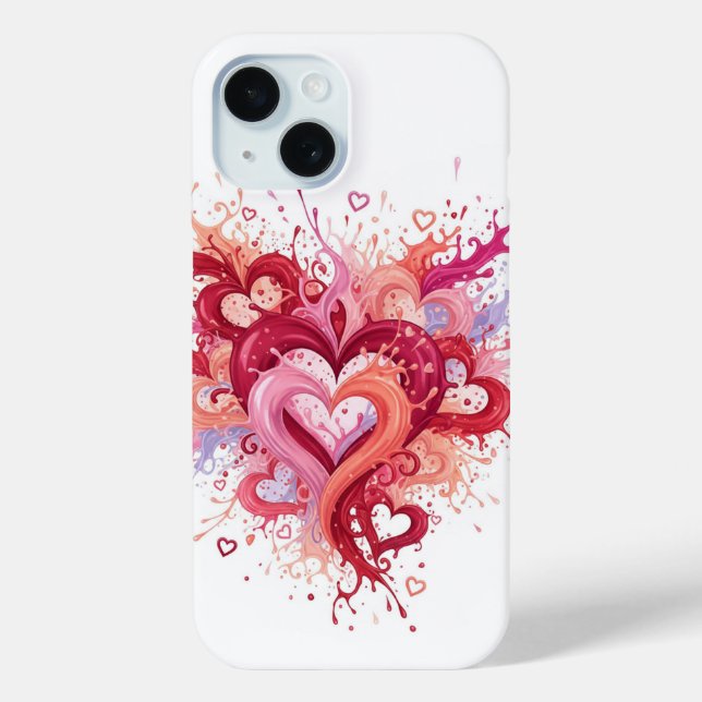 Coques Case-Mate iPhone Mon cœur  (Verso)