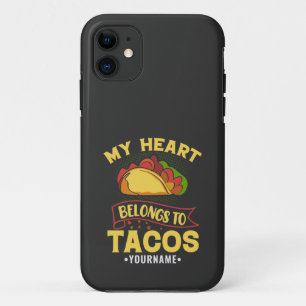 Case-Mate iPhone Case Mon Coeur Appartient Aux Tacos