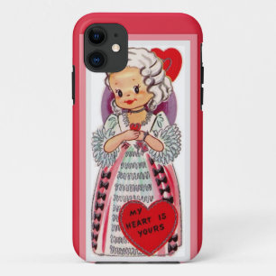 Coque Case-Mate iPhone Mon coeur est votre Dame Française Valentine