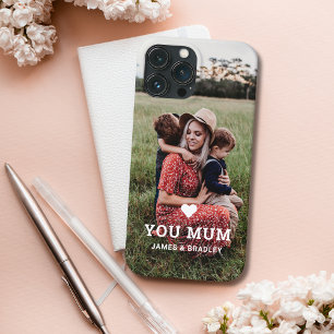 Case-Mate iPhone Case MON COEUR VOUS AIME MUM Fête des Mères Photo