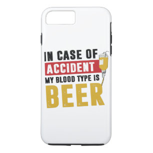 Case-Mate iPhone Case Mon groupe sanguin est la bière