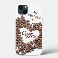 Mon groupe sanguin est le caféine
