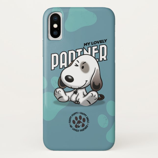 Coques Case-Mate iPhone Mon partenaire adorable |  (Dos)