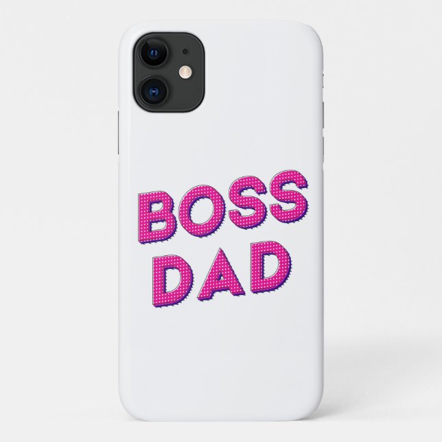 COQUES Case-Mate iPhone MON PÈRE EST MON PATRÔNE, JE T'AIME PAPA (Dos)