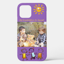 Mon petit-fils Photo personnalisée Téléphone Case