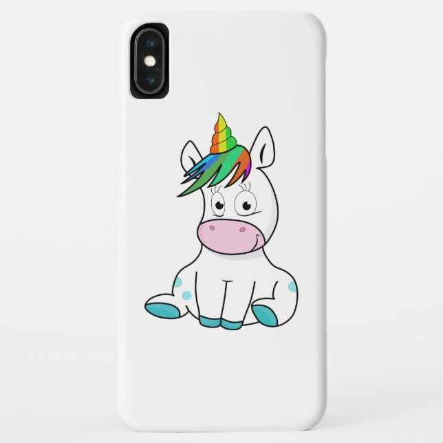 Coques Case-Mate iPhone Mon petit licorne mignon (Dos)