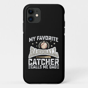 Case-Mate iPhone Case Mon receveur de baseball préféré m'appelle papa pè