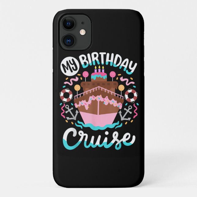 Coques Case-Mate iPhone Mon voyage en croisière pour mon anniversaire (Dos)