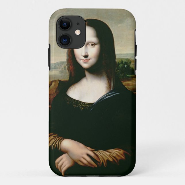 Coques Case-Mate iPhone Mona Lisa, copie de la peinture par Leonardo DA (Dos)