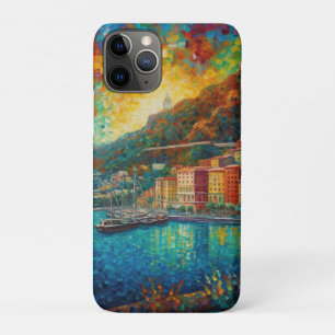 Case-Mate iPhone Case Monaco, Monte-Carlo Bay en style van Gogh