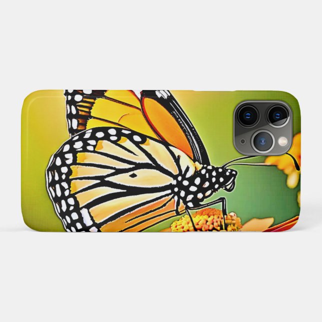 Coques Case-Mate iPhone Monarch Butterfly Sip Design (Dos (Horizontal))
