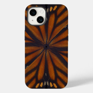 Coque Case-Mate iPhone Monarque Papillon ailes Motif circulaire Gros plan