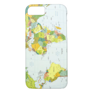 Coque Case-Mate Pour iPhone monde+carte+globe+pays+atlas