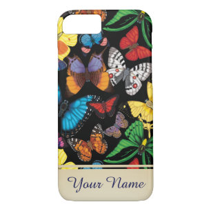 Coques Pour iPhone Monde de papillon customisé