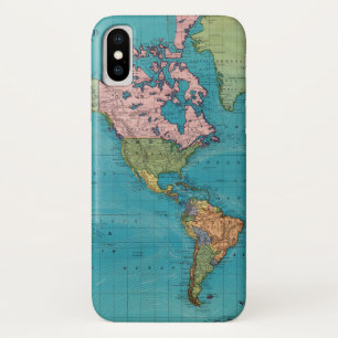 Etui iPhone Case-Mate Monde, la projection de Mercator