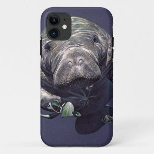 Coque iPhone 11 Monde sous-marin de lamantin