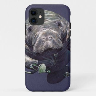 Coque iPhone 11 Monde sous-marin Manatee