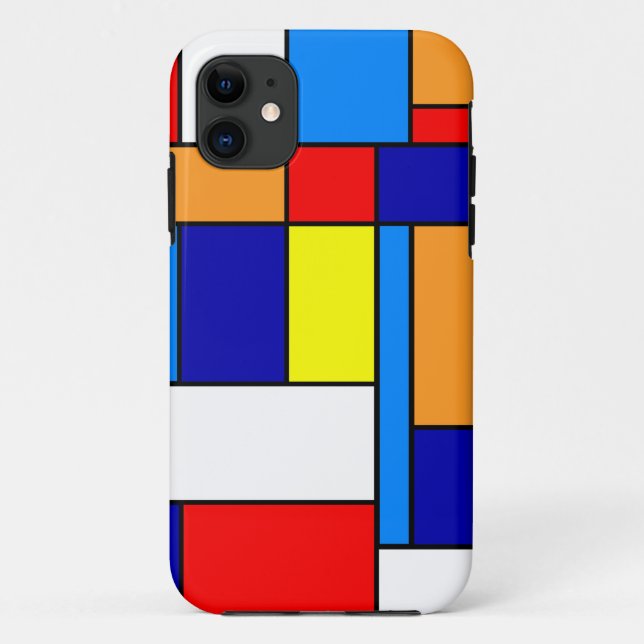 Coques Case-Mate iPhone Mondrian #8 (Dos)