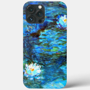 Case-Mate iPhone Case Monet - Lys d'eau (bleu)
