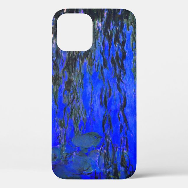 Coques Case-Mate iPhone Monet Lys d'eau et Branches de saules de pleurs (Verso)