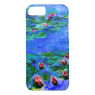 Case-Mate iPhone Case Monet - Lys d'eau (rouge)