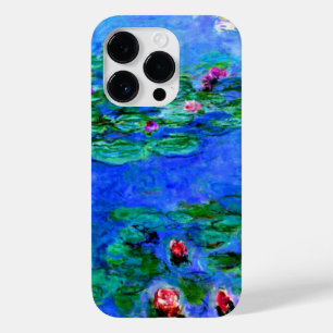 Coque Case-Mate iPhone Monet - Lys d'eau (rouge)