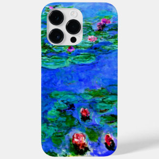 Coque Case-Mate iPhone Monet - Lys d'eau (rouge),