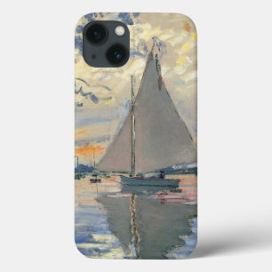 Etui iPhone 13 Monet Sailboat Français Impressionnisme Art classi