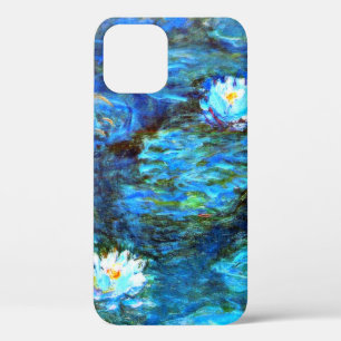 Case-Mate iPhone Case Monet - Water Lilies (bleu), célèbre peinture, 