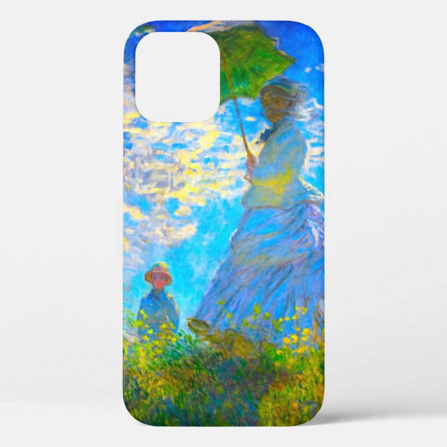 Coques Case-Mate iPhone Monet Woman avec un parasol (Verso)