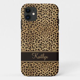 Coque Case-Mate iPhone Mongram de Chic Leopard