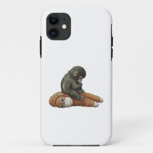 Case-Mate iPhone Case Monkey Punch, bébé orang-outan câlin singe