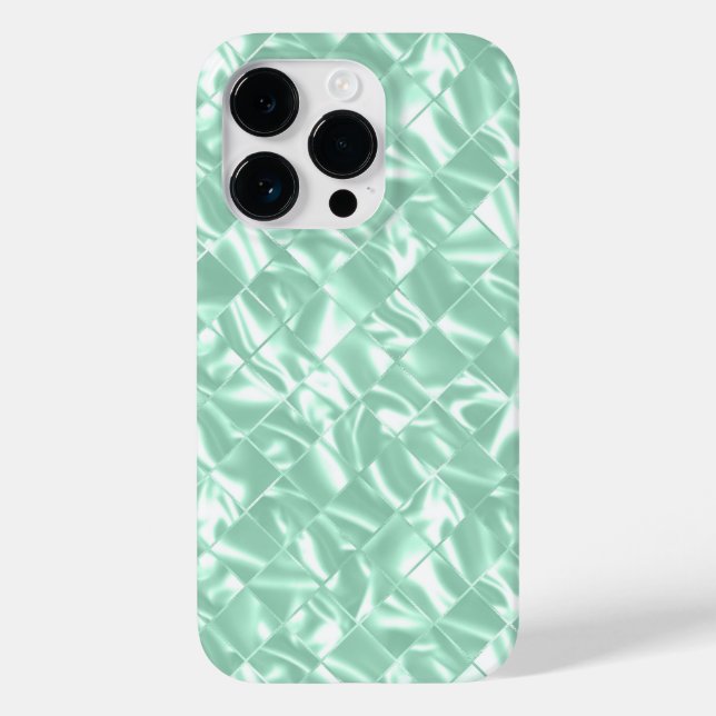 Coques Case-Mate iPhone Monnaie Vert Métallo Chic Elegant Bling (Verso)