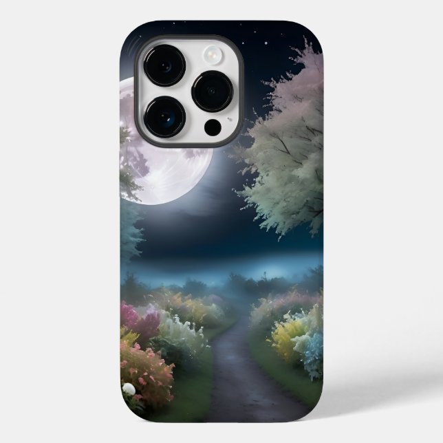 Coques Case-Mate iPhone Monnlight Midnight 1 (Verso)