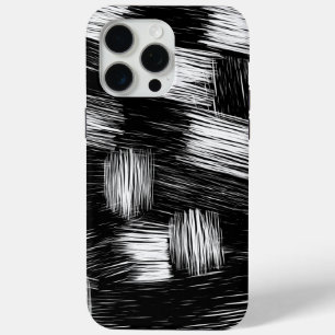 Coque Case-Mate iPhone Monochrome Abstract Hatch Texture