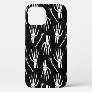 Case-Mate iPhone Case Monochrome Halloween sans couture motif avec os. 