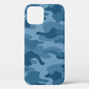 Case-Mate iPhone Case Monocolore bleu acier Camo