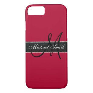 Coque Case-Mate iPhone Monogram Alabama crimson Arrière - plan