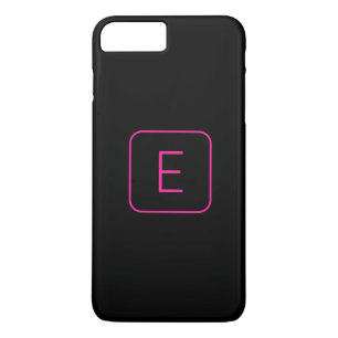 Case-Mate iPhone Case Monogram de Styled Pink & Black