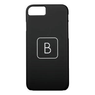 Case-Mate iPhone Case Monogram de Styled   White & Black