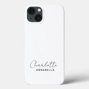 Case-Mate iPhone Case Monogram neutre   Minimalist stylish