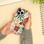 Coque Case-Mate iPhone Monogram Retro Terracotta Floral Boho<br><div class="desc">Monogram Retro Terracotta Floral Boho Coque-Mate iPhone 14 Pro Max Coque. Parfait comme cadeau personnalisé à une fille,  une fille,  un ami ou un fonctionnaire.</div>